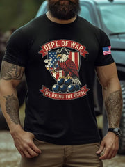 Men's Department of War 2025 short sleeves t-shirt gracestitchs