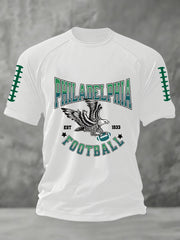 Men's Football Fans Lovers Gameday Short Sleeve T-shirt gracestitchs