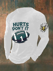 Men's Football Fans Lovers Gameday Long Sleeve T-shirt gracestitchs