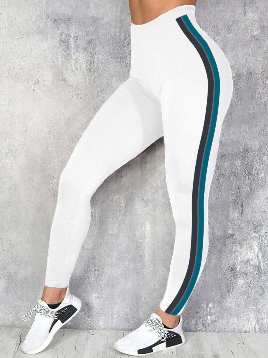 Women's Philadelphia Football Fans Lovers Gameday Casual Leggings gracestitchs