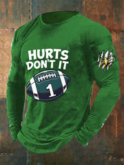 Men's Football Fans Lovers Gameday Long Sleeve T-shirt gracestitchs