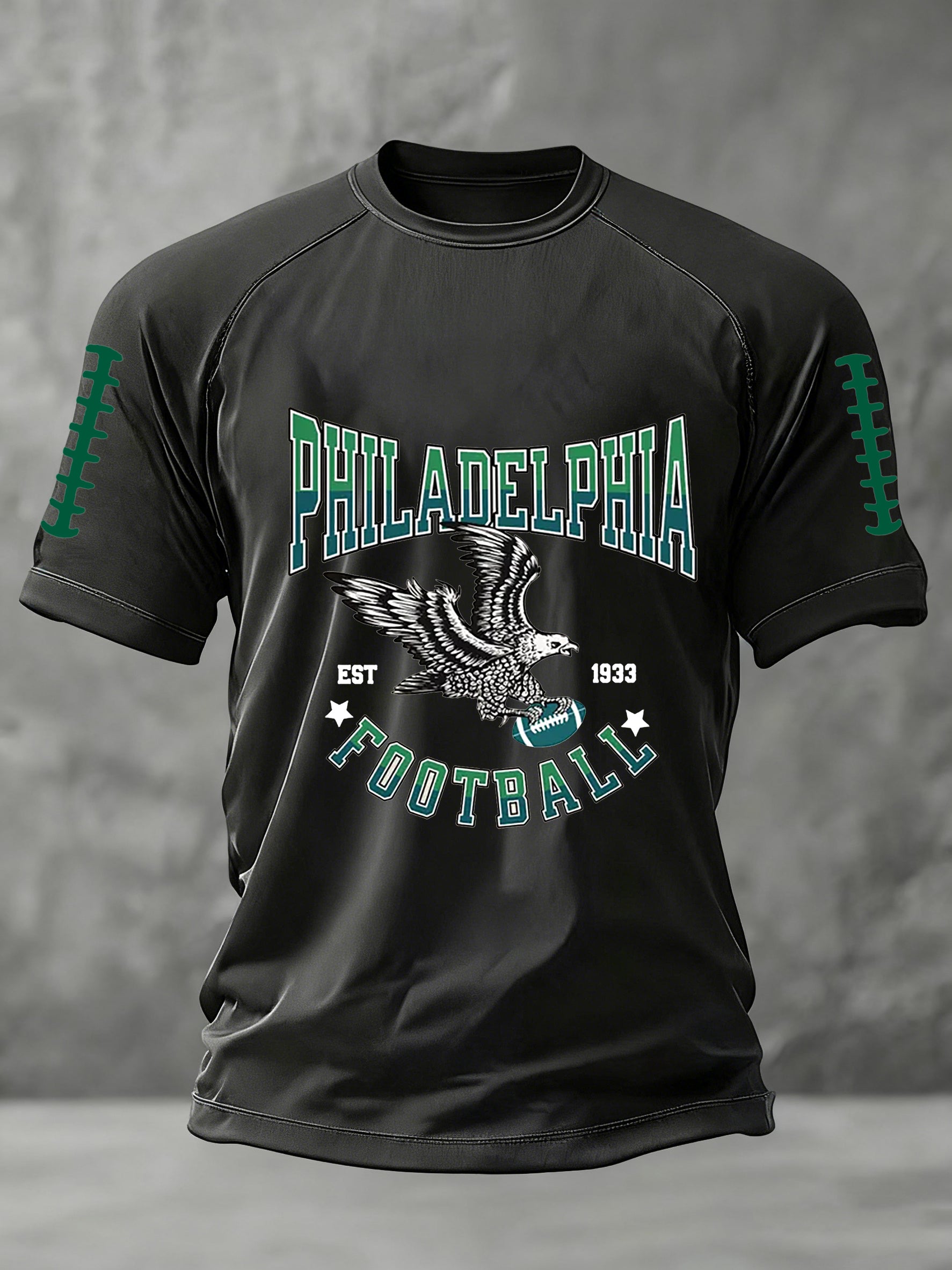 Men's Football Fans Lovers Gameday Short Sleeve T-shirt gracestitchs