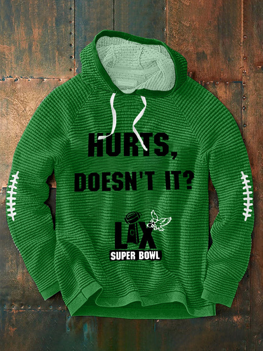 Men's Football Fans Lovers Gameday French Terry Hoodie gracestitchs