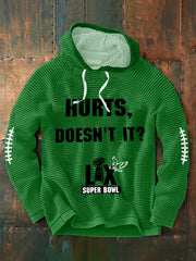 Men's Football Fans Lovers Gameday French Terry Hoodie