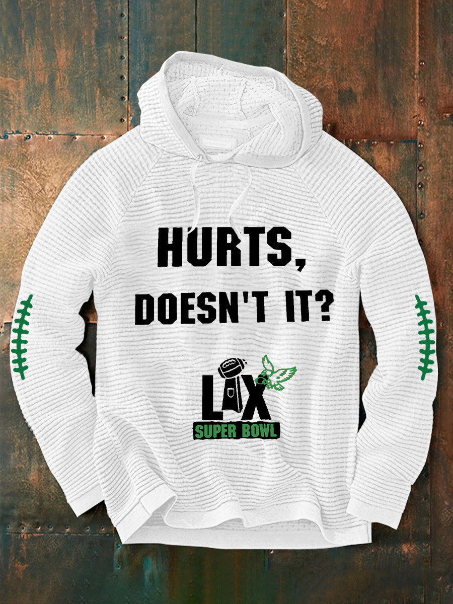 Men's Football Fans Lovers Gameday French Terry Hoodie gracestitchs