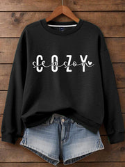 Women's Thanksgiving Print Sweatshirt