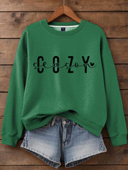 Women's Thanksgiving Print Sweatshirt