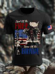Men's Veterans Day Printed T-shirt