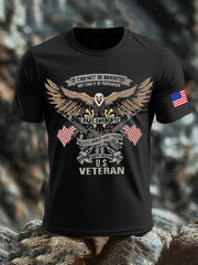 Men's Veterans Day Printed T-shirt