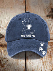 Talk to the paw unisex hats gracestitchs