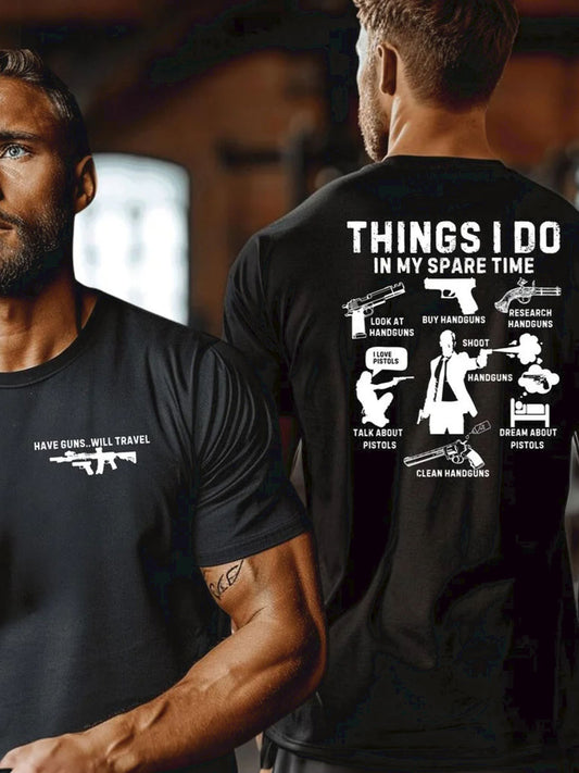 Men's Funny Veteran Retirement Printed T-shirt