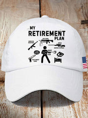 Unisex Funny Veteran Retirement Printed Hat