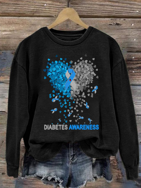 Women's DIABETES AWARENESS Sweatshirt