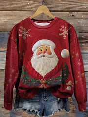 Women's Christmas Print Sweatshirt