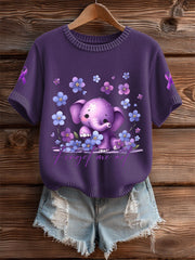 Women's Alzheimer's forget me not tops gracestitchs