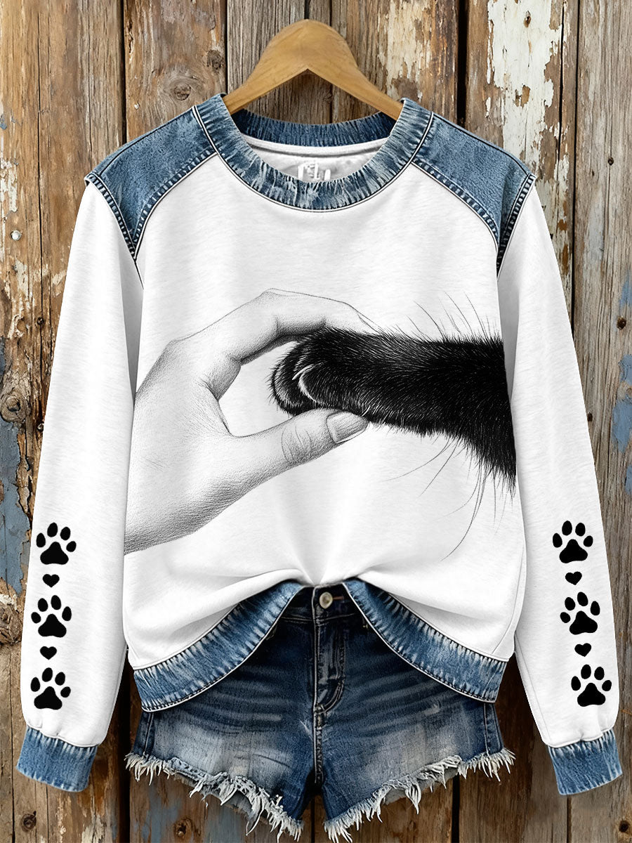 Women's Cat Enthusiast Sweatshirts gracestitchs