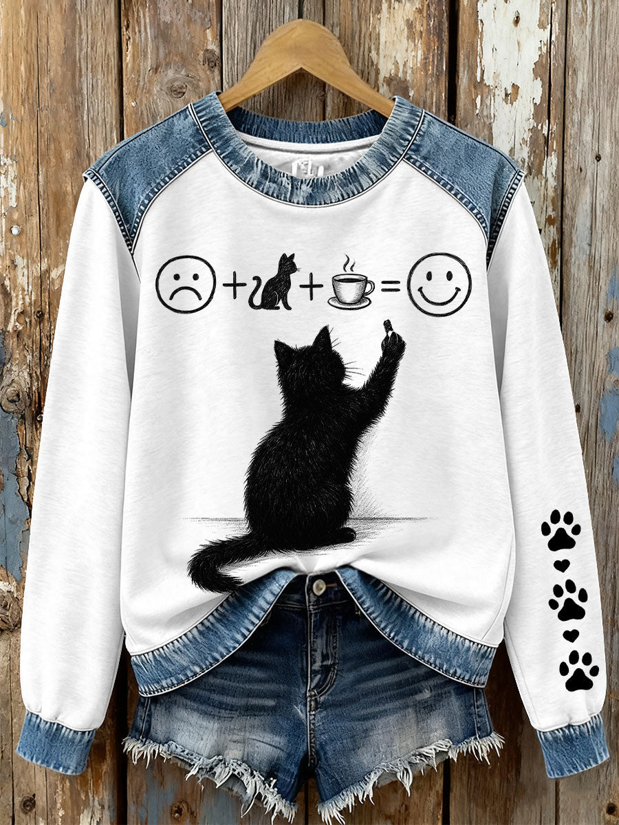 Women's Cat Enthusiast Sweatshirts gracestitchs