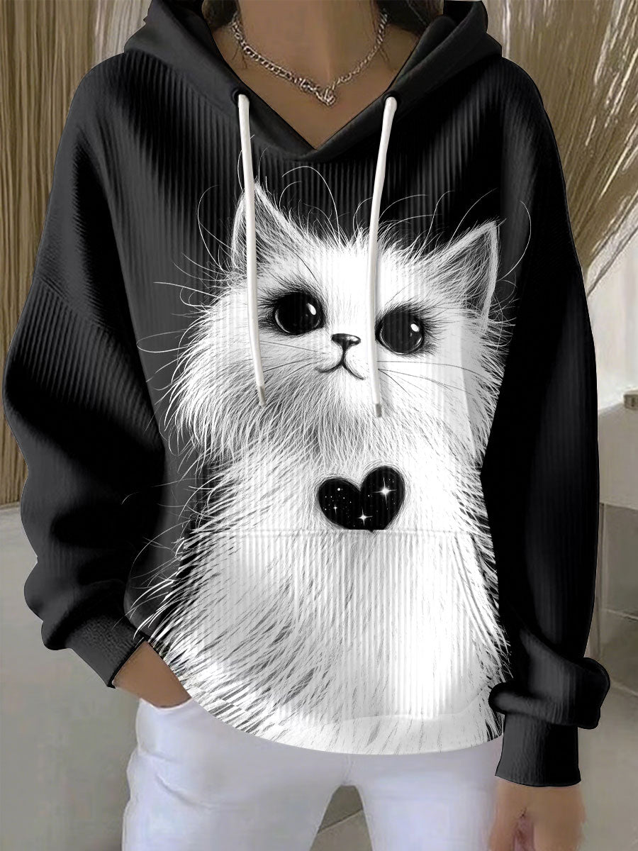 Women's Cat Lover Hoodies gracestitchs