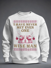 Men's Funny Christmas Printed Sweatshirt