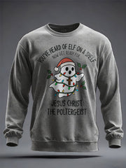 Men's Funny Christmas Printed Sweatshirt