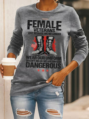 Women's Veteran Sweatshirts gracestitchs