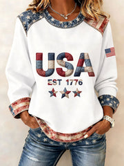 Women's USA 1776 Sweatshirts gracestitchs