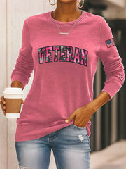Women's veteran sweatshirts gracestitchs