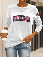 Women's veteran sweatshirts gracestitchs