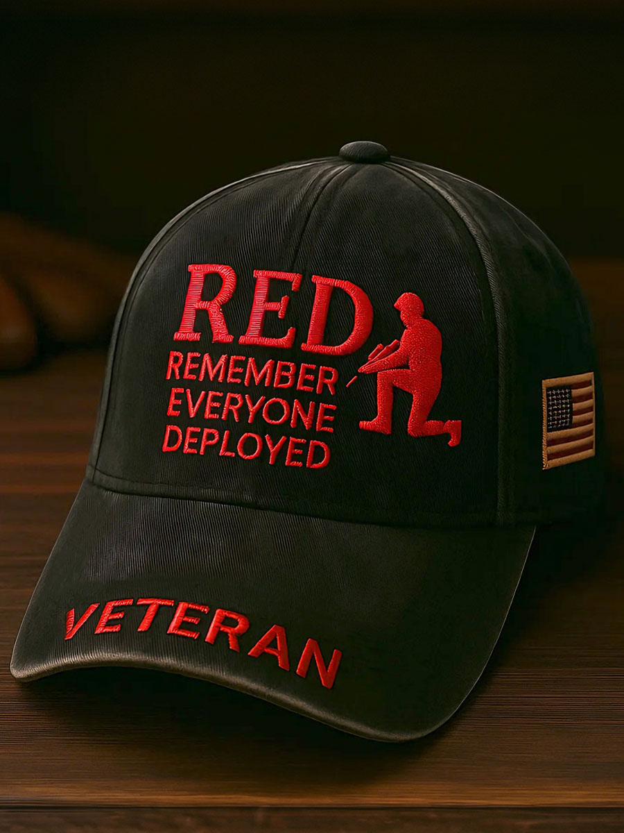 Veterans Red Friday Unisex Hats gracestitchs