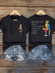 Women's It's 5 O'clock Iron On Short Sleeve T-Shirt gracestitchs