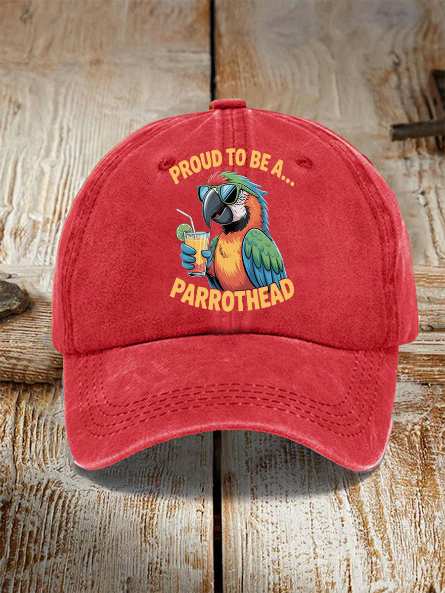 Unisex Proud To Be A Parrothead Hat gracestitchs