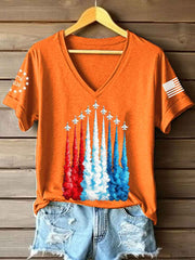 Women's America 1776-2026 V-Neck T-Shirt