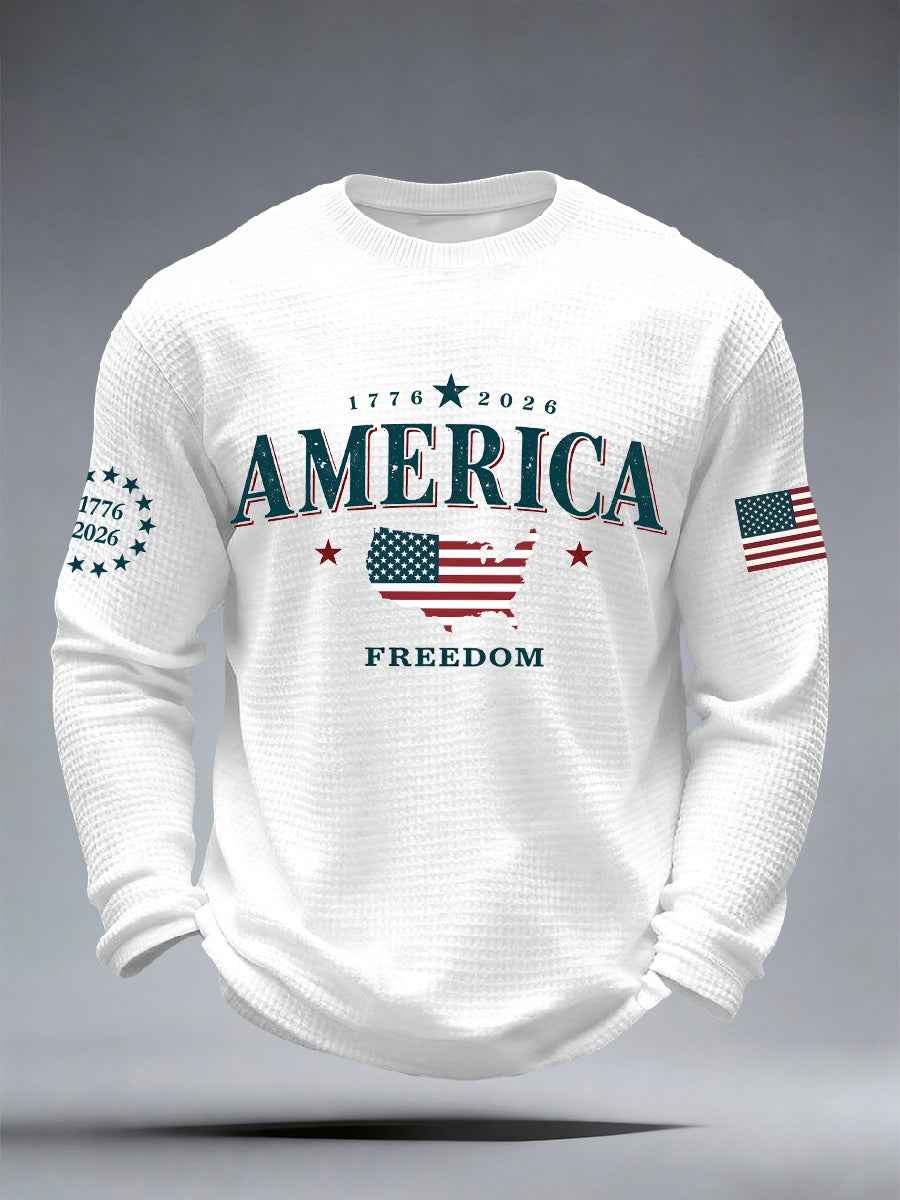 Men's America 1776-2026 Long-Sleeve T-Shirt