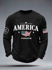 Men's America 1776-2026 Long-Sleeve T-Shirt