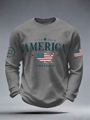Men's America 1776-2026 Long-Sleeve T-Shirt