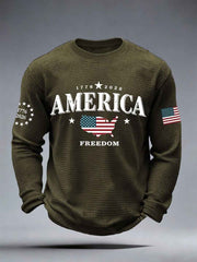 Men's America 1776-2026 Long-Sleeve T-Shirt