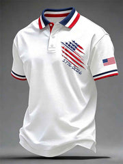 Men's Independence Day 1776-2026 Print Polo