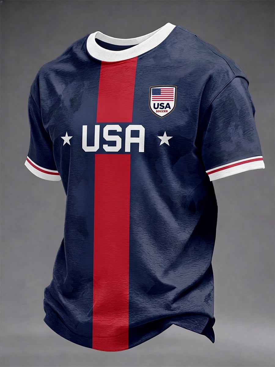 Men's Gift For Soccer Fans 2026 Soccer Gameday Casual Tee