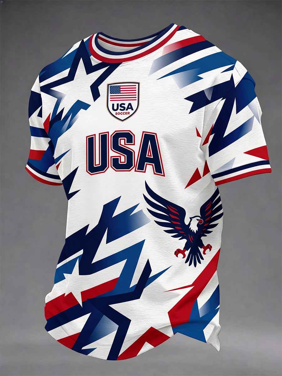 Men's Gift For Soccer Fans 2026 Soccer Gameday Casual Tee
