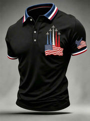 Men's Independence Day Print Polo