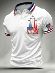 Men's Independence Day Print Polo