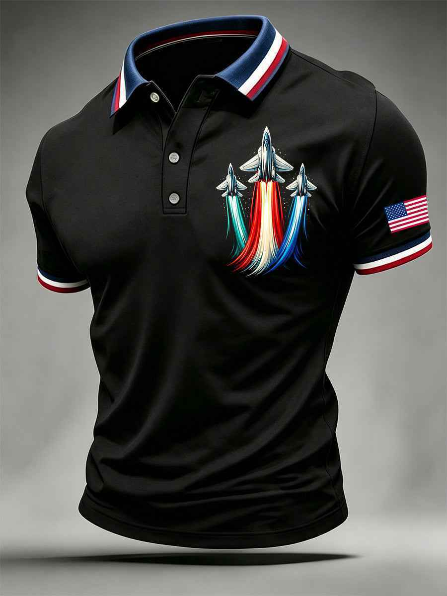 Men's Independence Day Print Polo