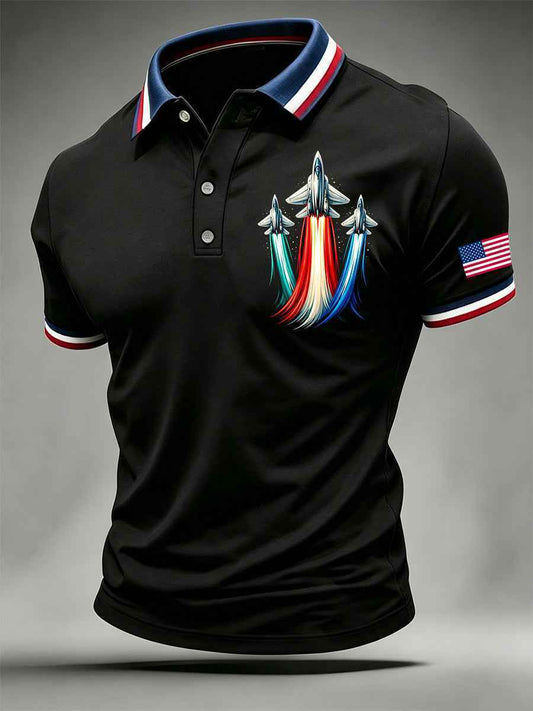 Men's Independence Day Print Polo