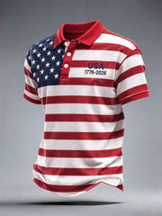 Men's USA 1776-2026 Polo Shirt