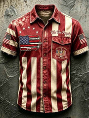 Men'S 250Th Anniversary National Faith Print Shirt