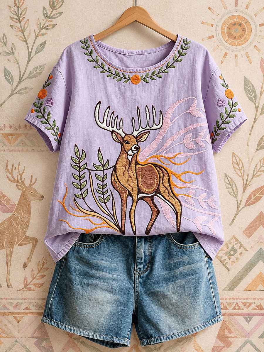 Women's Native Moose Art Tops