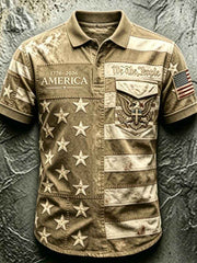 Men's 250Th Anniversary National Faith Print Shirt