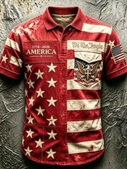 Men's 250Th Anniversary National Faith Print Shirt