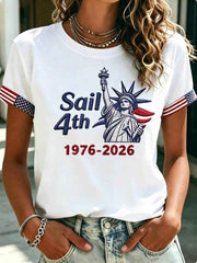 Women's Sail4th 250 short-sleeved T-shirt