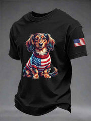 Men's Dachshund Short-sleeved T-shirt